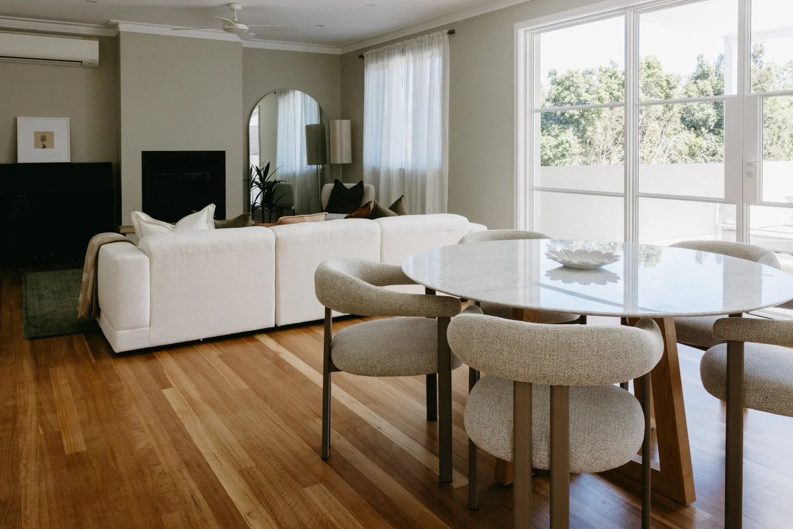 Completed Artarmon living and dining room